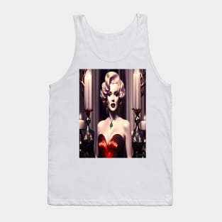 Marilyn Monroe Gothic Candles Tank Top